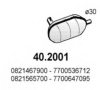 RENAU 0821565100 Front Silencer